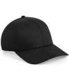 BB648 B648 Beechfield Urbanwear 6 Panel Snapback Cap Black colour image